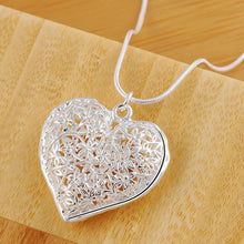 Load image into Gallery viewer, -COLGANTE DE CORAZÓN PLATA 925