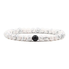 Load image into Gallery viewer, PULSERA DE CUENTAS DE OJO DE TIGRE Y LAVA NATURAL