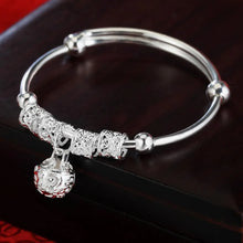 Load image into Gallery viewer, -BRAZALETE CUENTAS PLATA 925