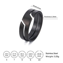 Load image into Gallery viewer, -ANILLO ACERO INOXIDABLE