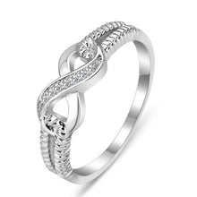 Load image into Gallery viewer, -ANILLO INFINITO PLATA 925