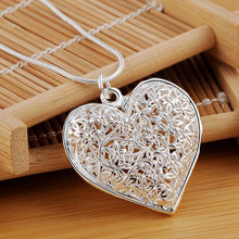 Load image into Gallery viewer, -COLGANTE DE CORAZÓN PLATA 925