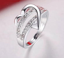 Load image into Gallery viewer, -ANILLO PLATA 925 CORAZÓN
