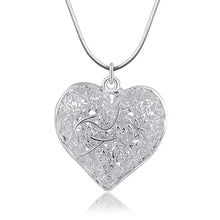 Load image into Gallery viewer, -COLGANTE DE CORAZÓN PLATA 925