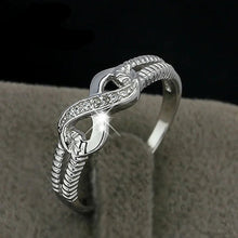 Load image into Gallery viewer, -ANILLO INFINITO PLATA 925