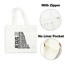 Cargar imagen en el visor de la galería, -BOLSO CANVA CON MENSAJE