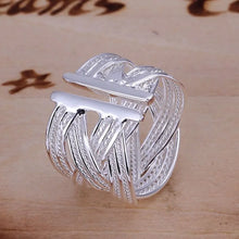 Cargar imagen en el visor de la galería, -ANILLO PLATA 925