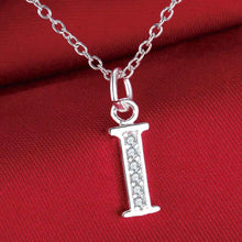 Cargar imagen en el visor de la galería, -COLGANTE DE LETRA PLATA 925