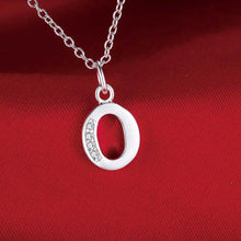 Cargar imagen en el visor de la galería, -COLGANTE DE LETRA PLATA 925