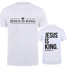 Cargar imagen en el visor de la galería, -CAMISETA HOMBRE JESÚS ES REY