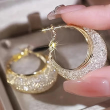 Cargar imagen en el visor de la galería, -ARETES BRILLANTES