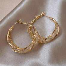 Cargar imagen en el visor de la galería, -ARETES BRILLANTES