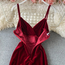 Cargar imagen en el visor de la galería, -VESTIDO SEXY ARTECIOPELADO