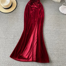 Cargar imagen en el visor de la galería, -VESTIDO SEXY ARTECIOPELADO