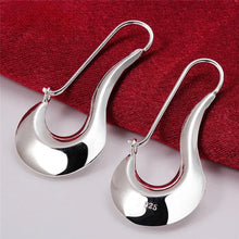 Cargar imagen en el visor de la galería, -ARETES PLATA 925 GARFIO