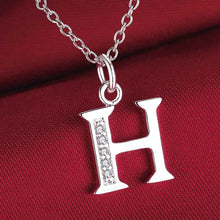 Cargar imagen en el visor de la galería, -COLGANTE DE LETRA PLATA 925