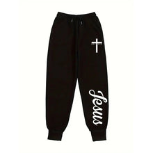 Cargar imagen en el visor de la galería, -JOGGER UNISEX DE JESÚS BELIEVE