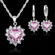 Load image into Gallery viewer, -CONJUNTO PLATA 925 CORAZÓN