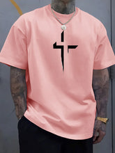 Cargar imagen en el visor de la galería, -CAMISETA UNISEX CRUZ,ALGODON