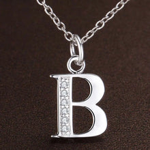 Cargar imagen en el visor de la galería, -COLGANTE DE LETRA PLATA 925