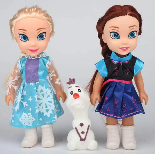 3 FIGURAS FROZEN DE 16CM