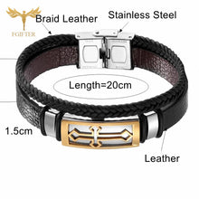 Load image into Gallery viewer, BRAZALETE DE CUERO
