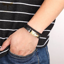 Load image into Gallery viewer, BRAZALETE DE CUERO
