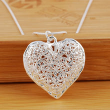Load image into Gallery viewer, -COLGANTE DE CORAZÓN PLATA 925
