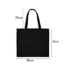 Cargar imagen en el visor de la galería, -BOLSO CANVA CON MENSAJE
