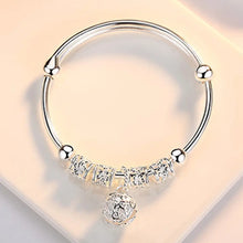 Load image into Gallery viewer, -BRAZALETE CUENTAS PLATA 925
