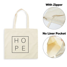Cargar imagen en el visor de la galería, -BOLSO CANVA CON MENSAJE
