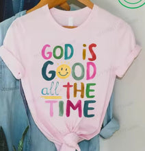 Cargar imagen en el visor de la galería, -CAMISETA DIOS ES BUENO
