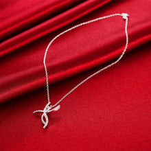 Load image into Gallery viewer, -CRUZ DE PLATA 925 ENTRELAZADA
