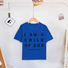 Cargar imagen en el visor de la galería, -CAMISETA NIÑO I AM CHILD OF GOD
