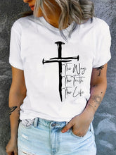 Cargar imagen en el visor de la galería, -CAMISETA MUJER LOVE,LIKE JESÚS Y VARIAS

