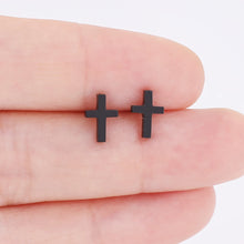 Cargar imagen en el visor de la galería, -ARETES DE CRUZ
