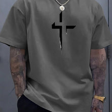 Cargar imagen en el visor de la galería, -CAMISETA UNISEX CRUZ,ALGODON
