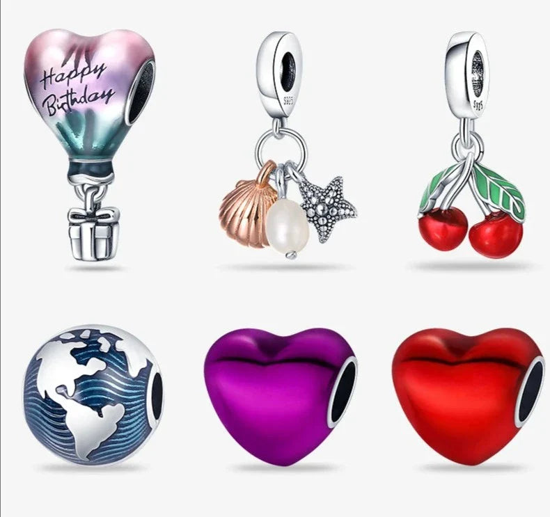 DIJES DE PLATA 925 PARA PULSERAS COMO PANDORA