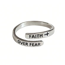 Cargar imagen en el visor de la galería, -ANILLO FAITH OVER FEAR
