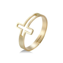 Cargar imagen en el visor de la galería, -ANILLO CON CRUZ
