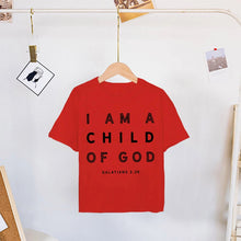 Cargar imagen en el visor de la galería, -CAMISETA NIÑO I AM CHILD OF GOD
