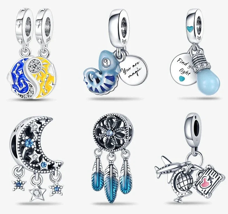 DIJES DE PLATA 925 PARA PULSERAS COMO PANDORA