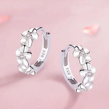 Load image into Gallery viewer, -ARETES PLATA 925 FLORES
