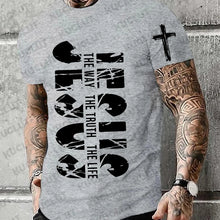 Cargar imagen en el visor de la galería, -CAMISETA JESÚS ES EL CAMINO,LA VERDAD Y LA VIDA
