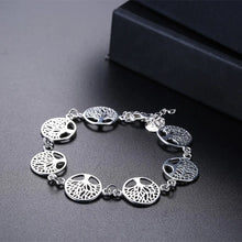 Load image into Gallery viewer, -BRAZALETE PLATA 925 ARBOL DE LA VIDA
