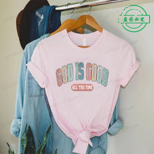 Cargar imagen en el visor de la galería, -CAMISETA DIOS ES BUENO
