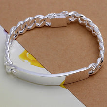 Load image into Gallery viewer, -ESCLAVA DE PLATA DE 925 PARA HOMBRE
