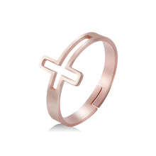 Cargar imagen en el visor de la galería, -ANILLO CON CRUZ
