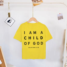 Cargar imagen en el visor de la galería, -CAMISETA NIÑO I AM CHILD OF GOD
