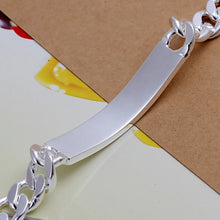 Load image into Gallery viewer, -ESCLAVA DE PLATA DE 925 PARA HOMBRE
